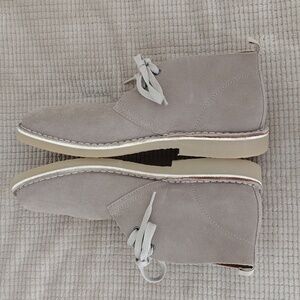 Alpine Design Ortholite Taupe Suede‎ Ankle Chukka Loafer Boots Size 9.5